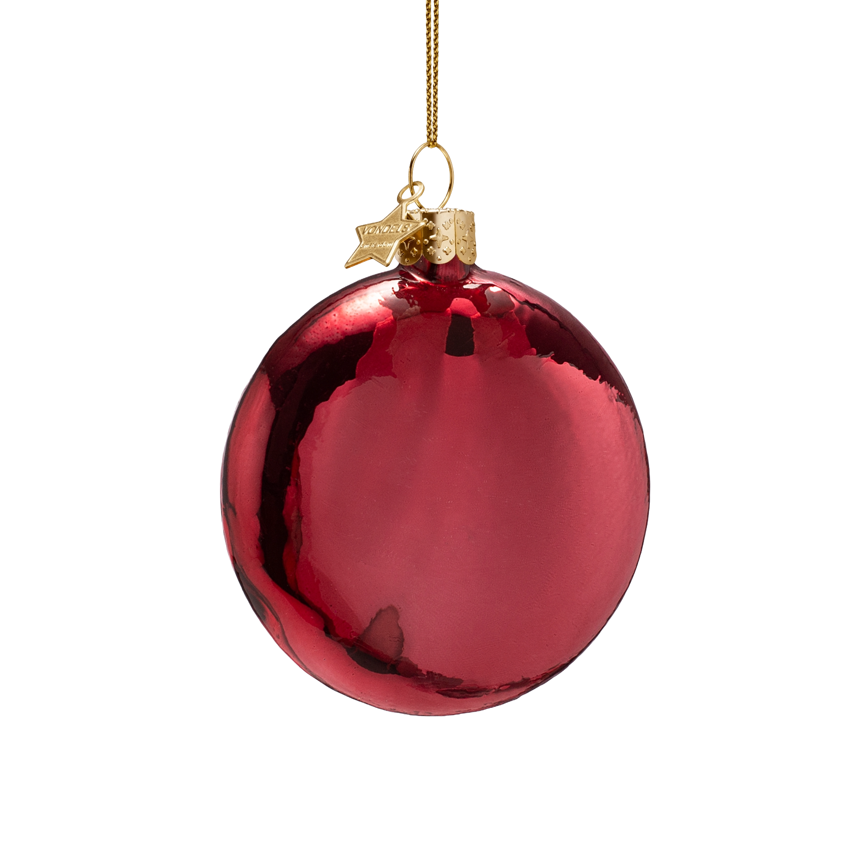Christmas Ornament Smiley Heart Eyes - Vondels