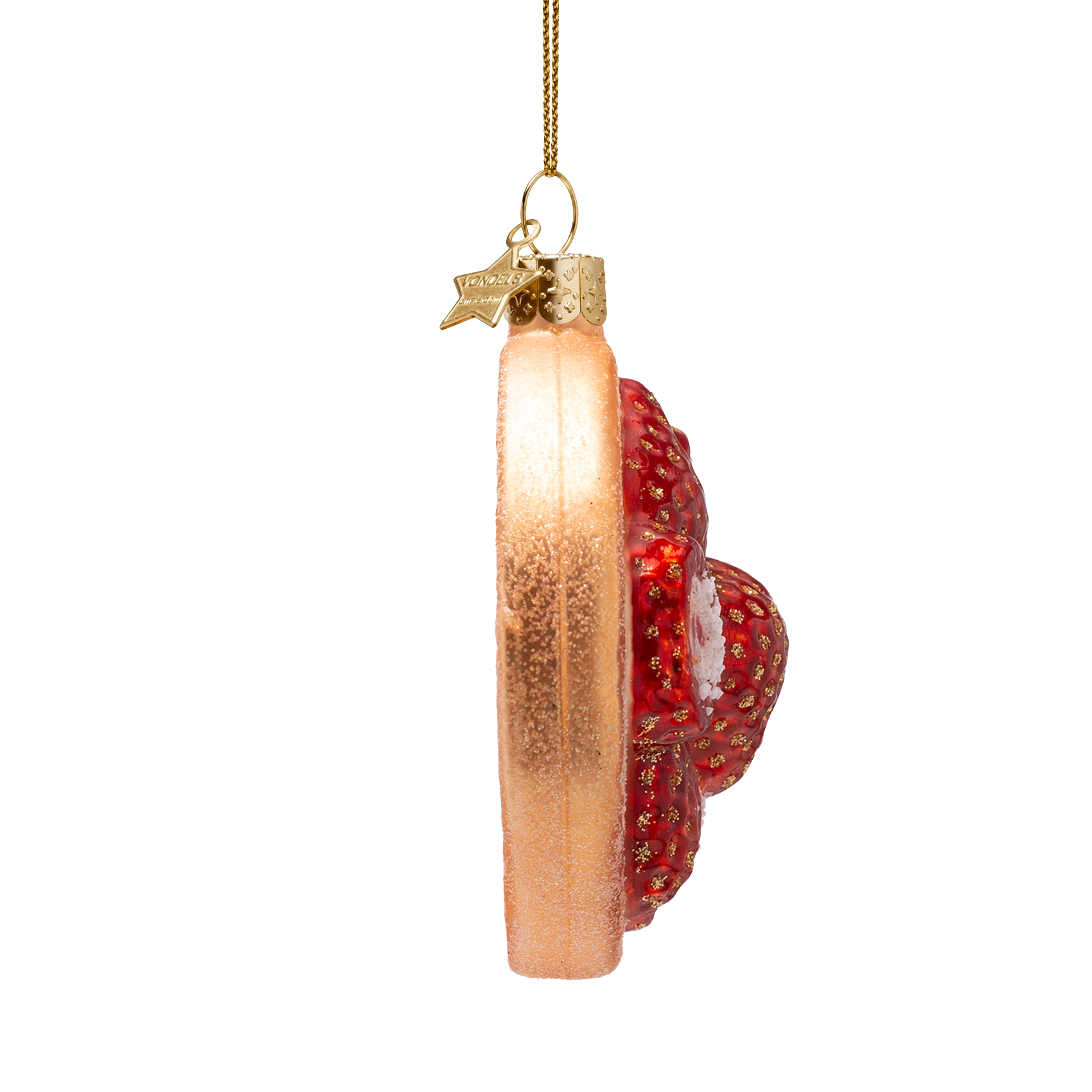 Christmas Ornament Rusk with Strawberry - Vondels