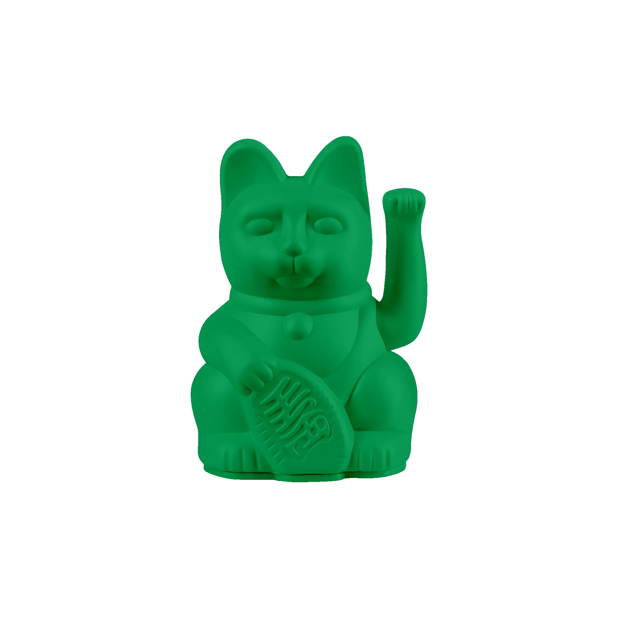 Decoration Lucky Cat Vivid Green Mini - Donkey