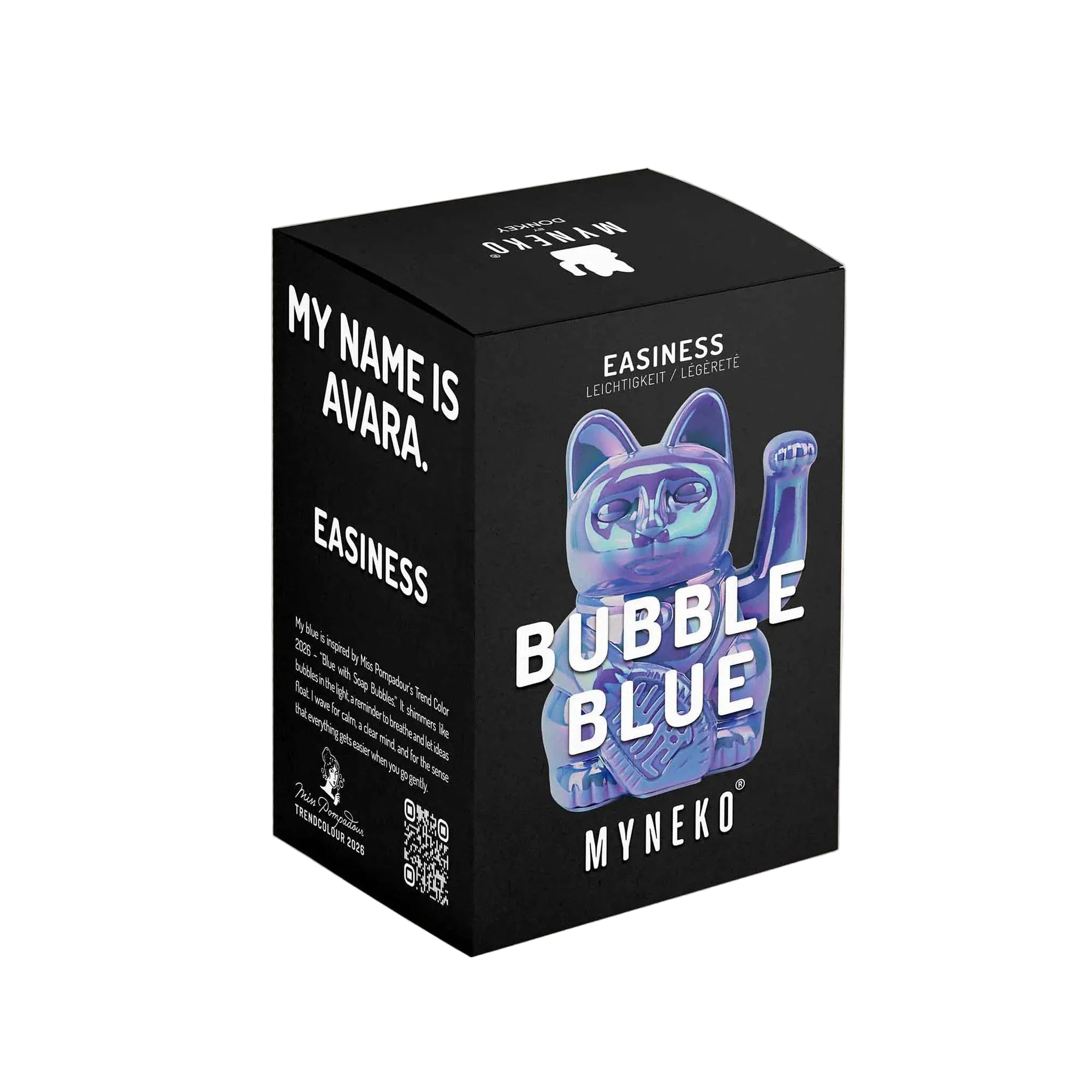 Lucky Cat Shiny Bubble Blue - Donkey