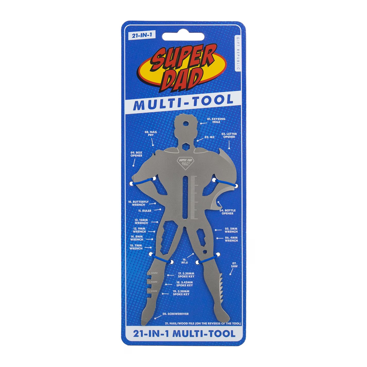 Multitool Super Dad - Gift Republic