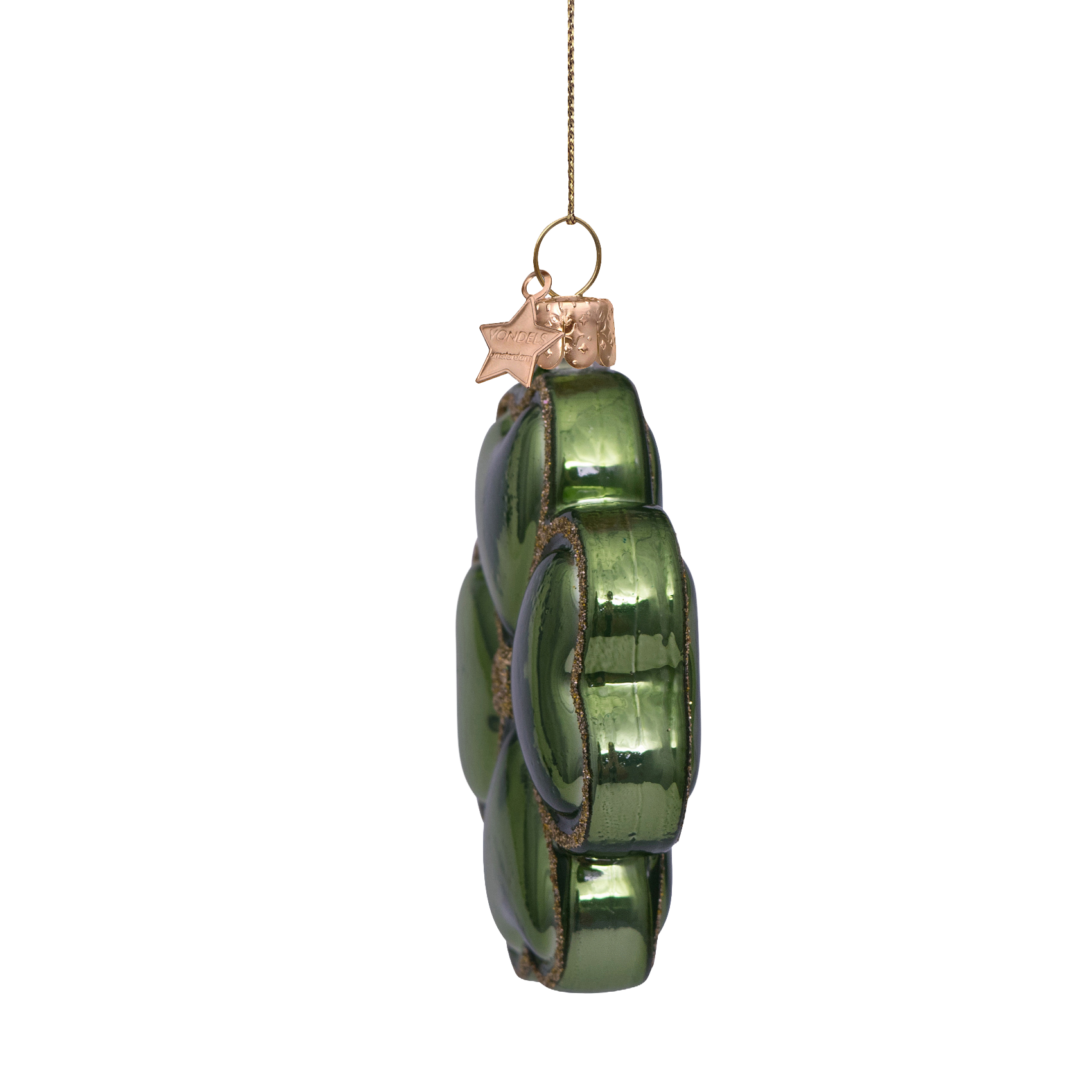 Christmas Ornament Four-Leaf Clover Green - Vondels