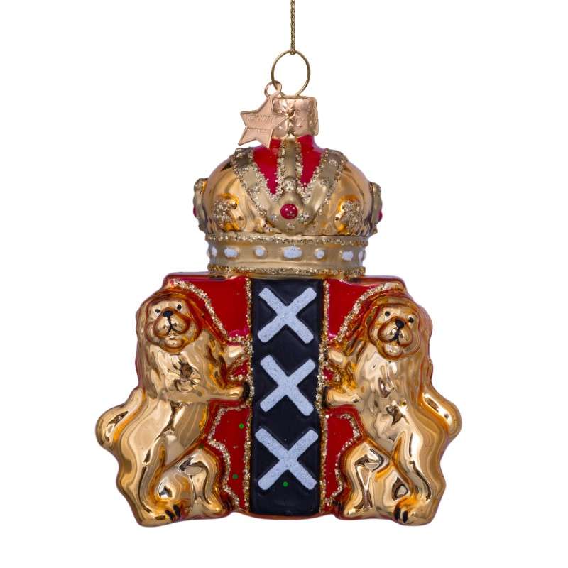 Christmas Ornament Amsterdam Shield - Vondels