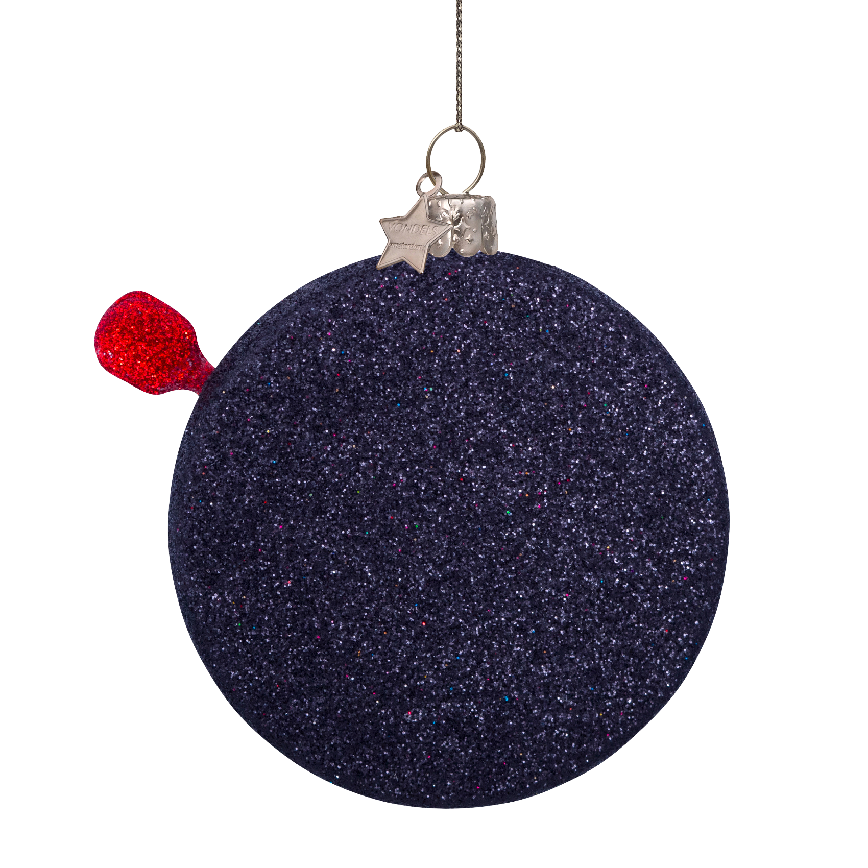 Christmas Ornament Dartboard Black - Vondels