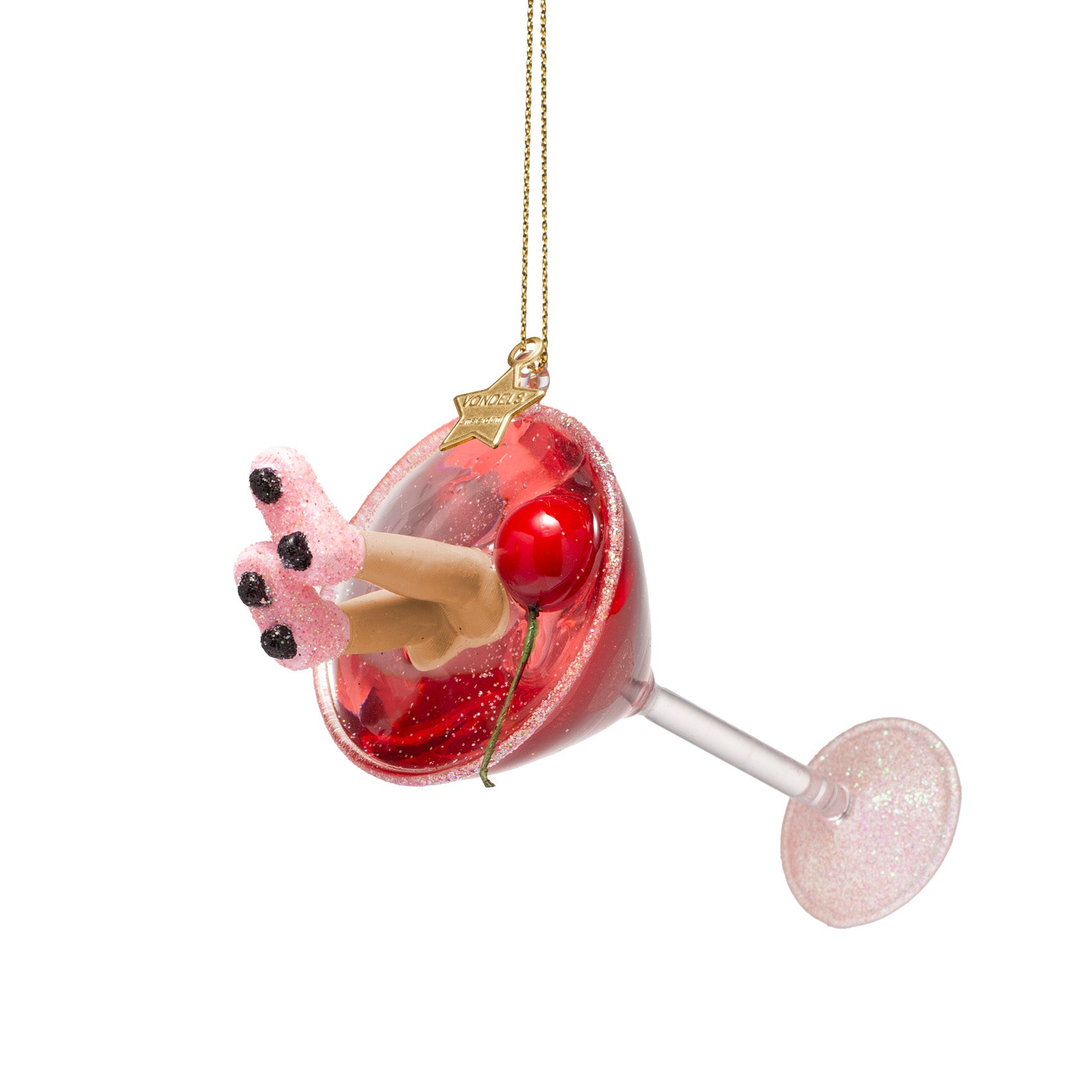 Kerst Ornament Cosmopolitan Rollerskates – Vondels