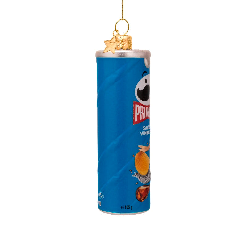 Kerst Ornament Pringles Blauw – Vondels