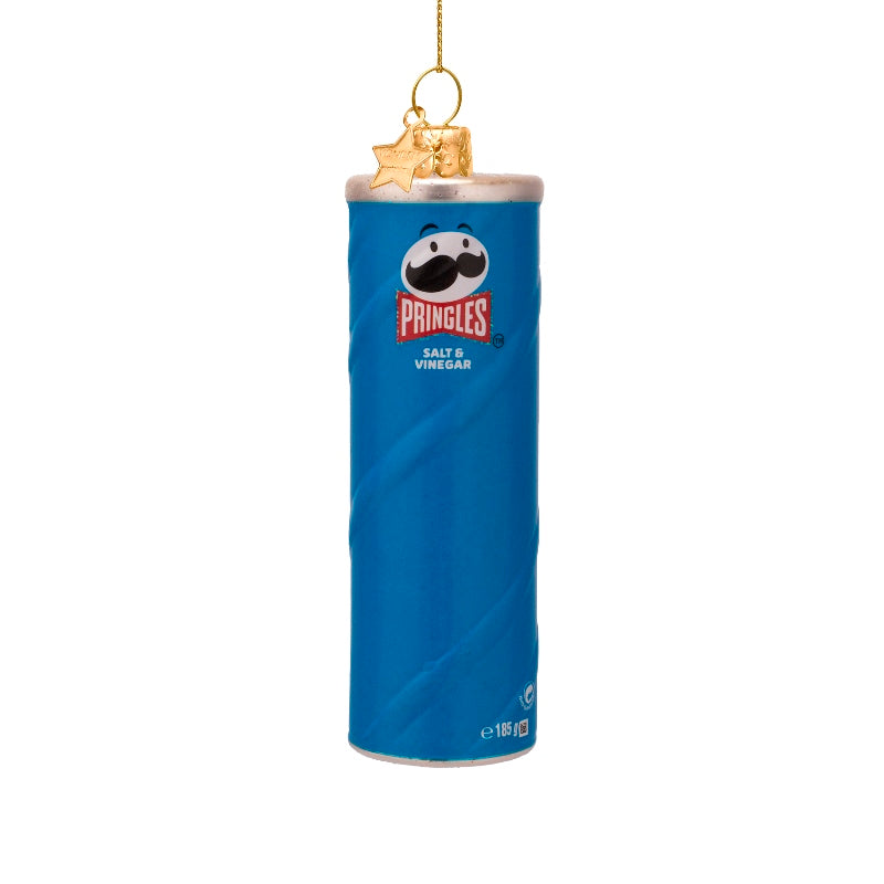 Kerst Ornament Pringles Blauw – Vondels