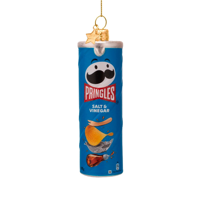 Kerst Ornament Pringles Blauw – Vondels