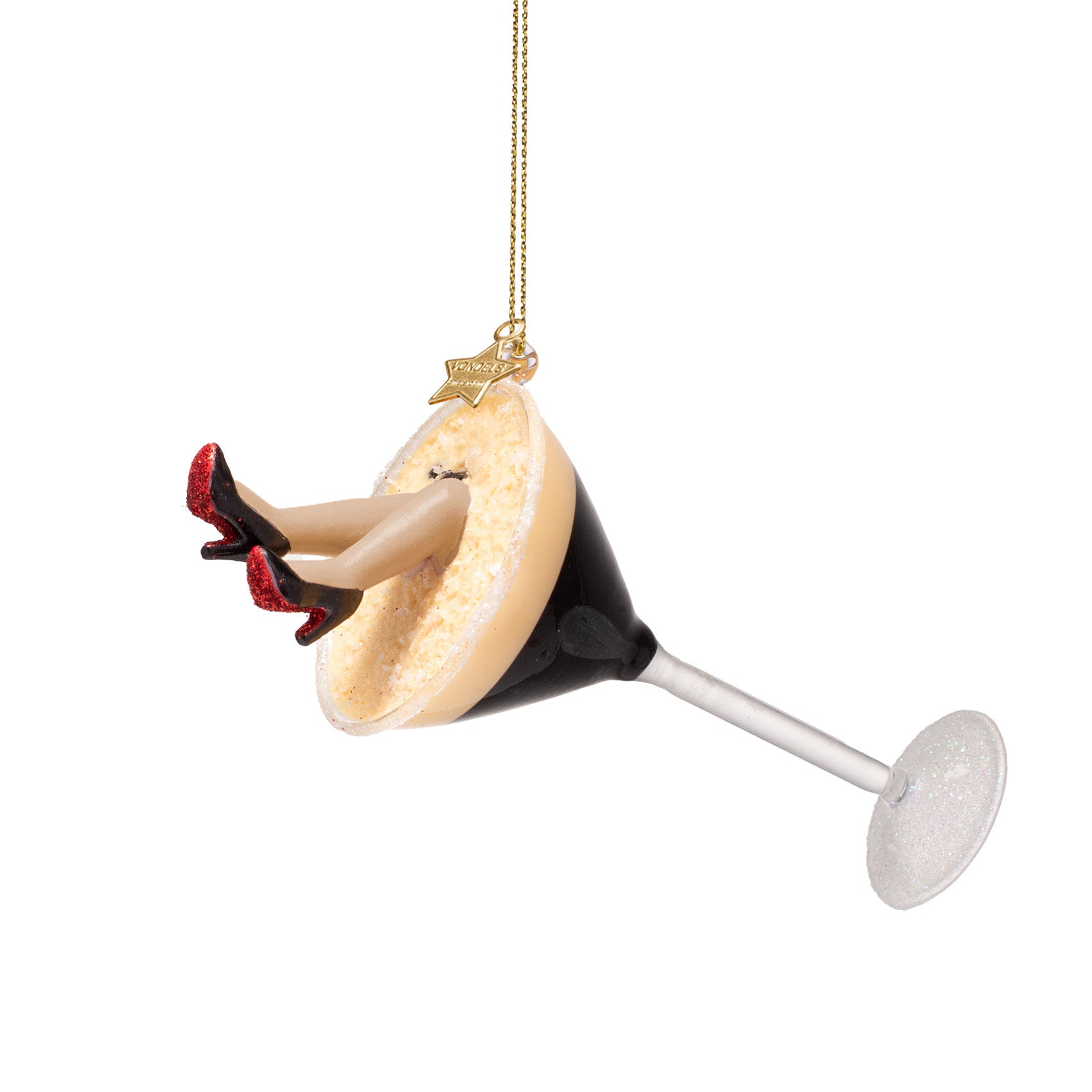 Christmas Ornament Espresso Martini Heels – Vondels