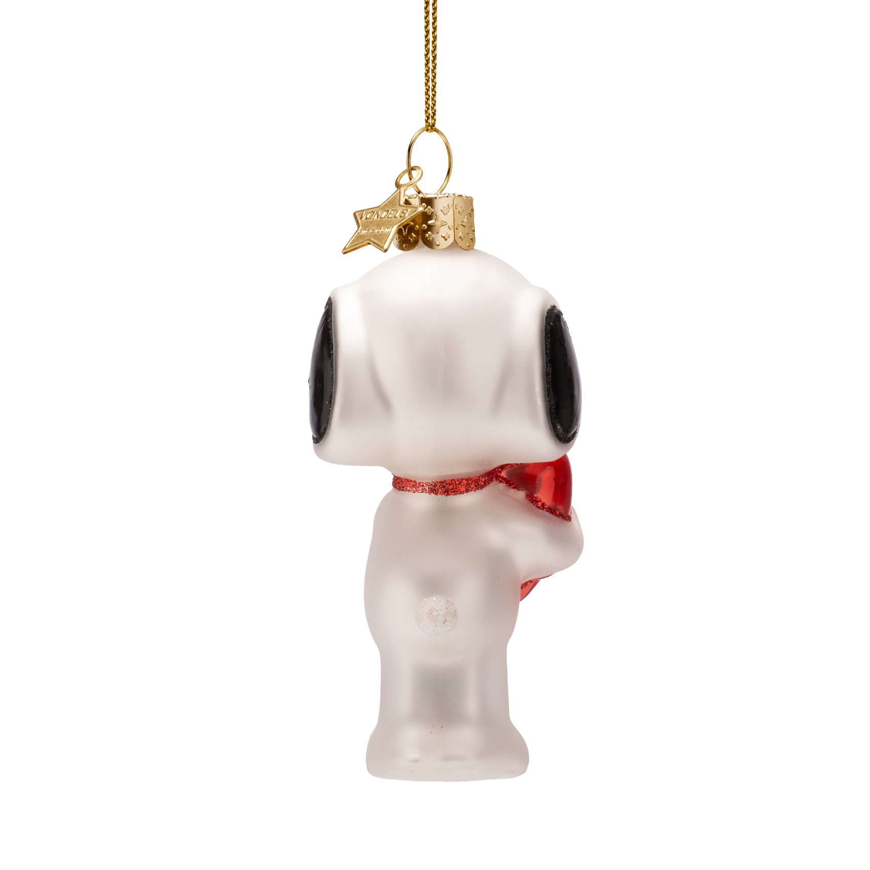 Christmas Ornament Snoopy with Heart - Vondels