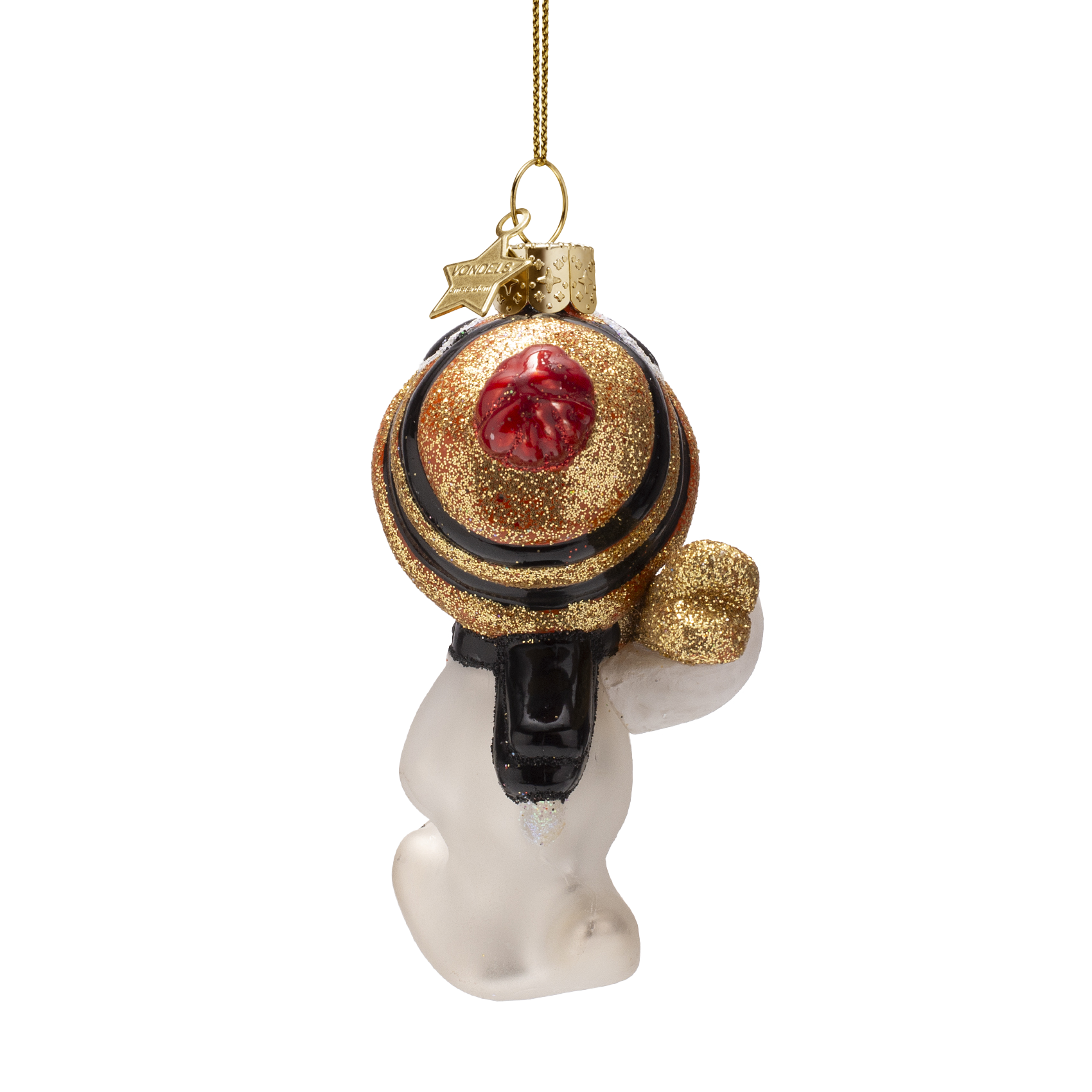 Christmas Ornament Snoopy with Skis - Vondels