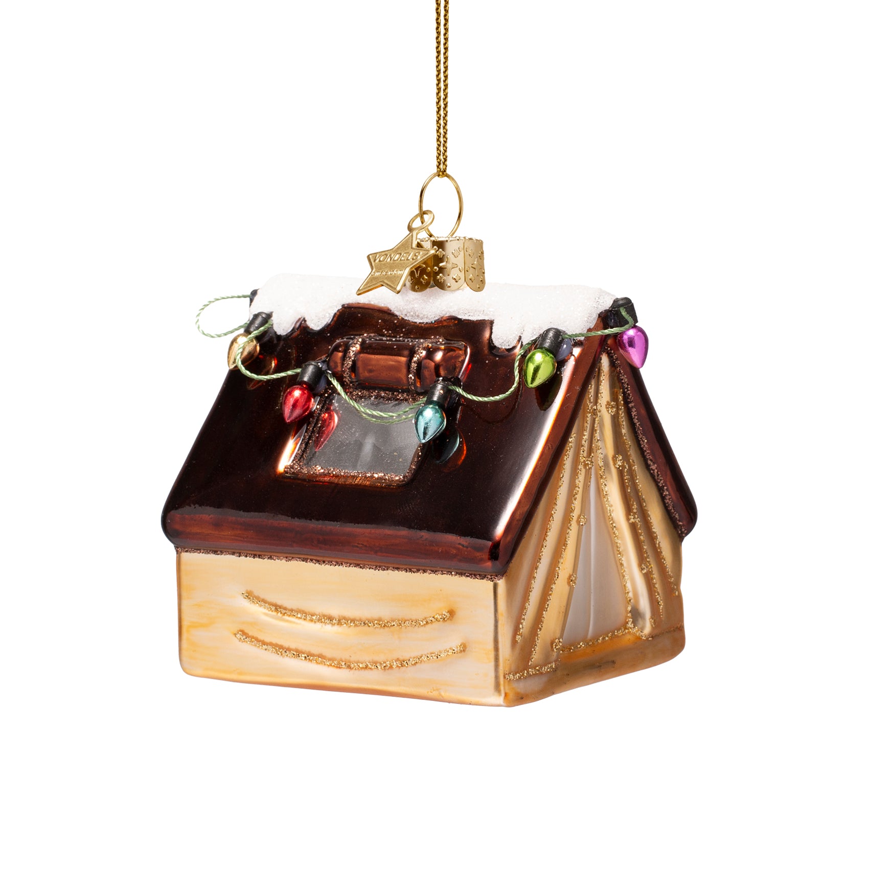 Kerst Ornament Tent Met Lichtjes – Vondels