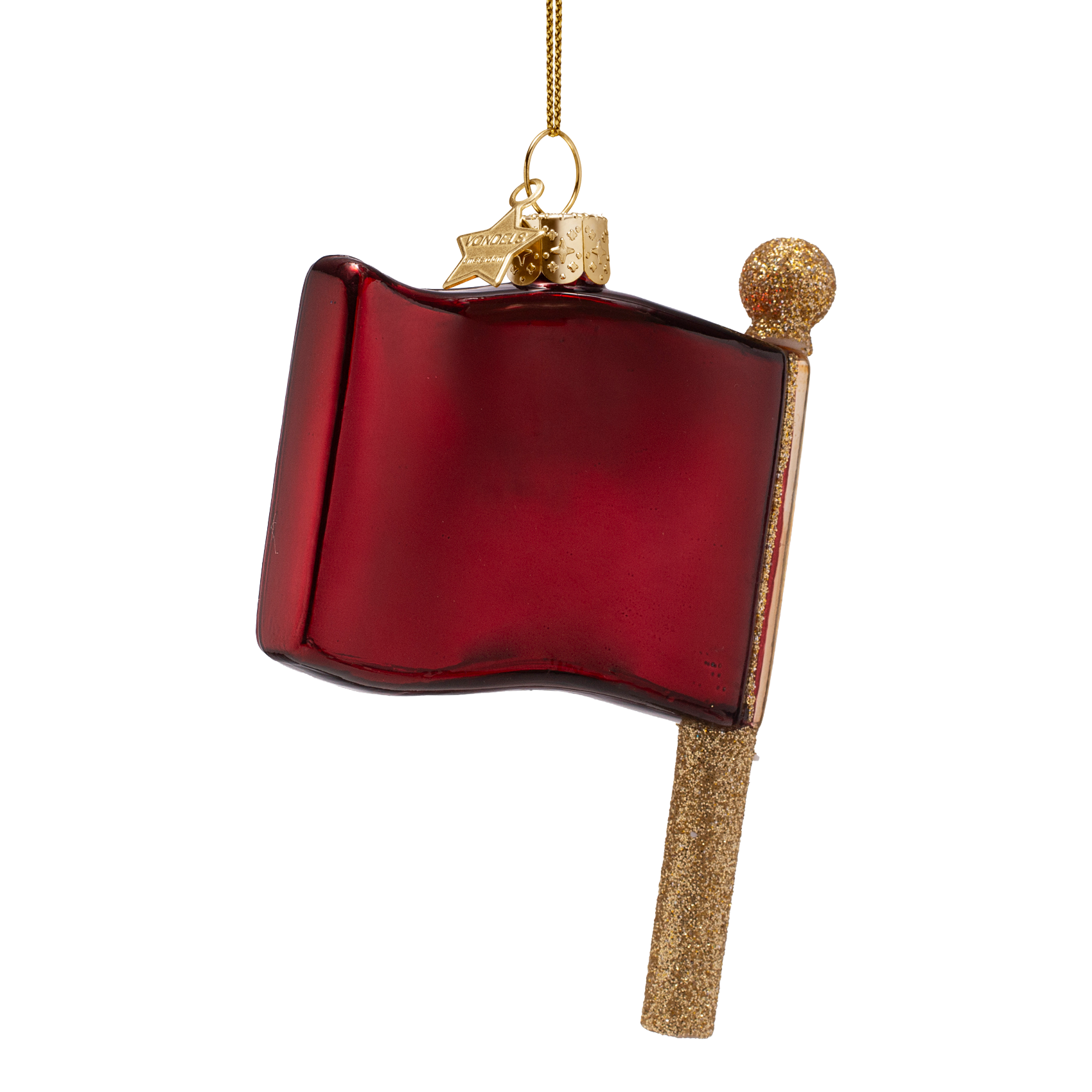 Christmas Ornament Red Flag - Vondels
