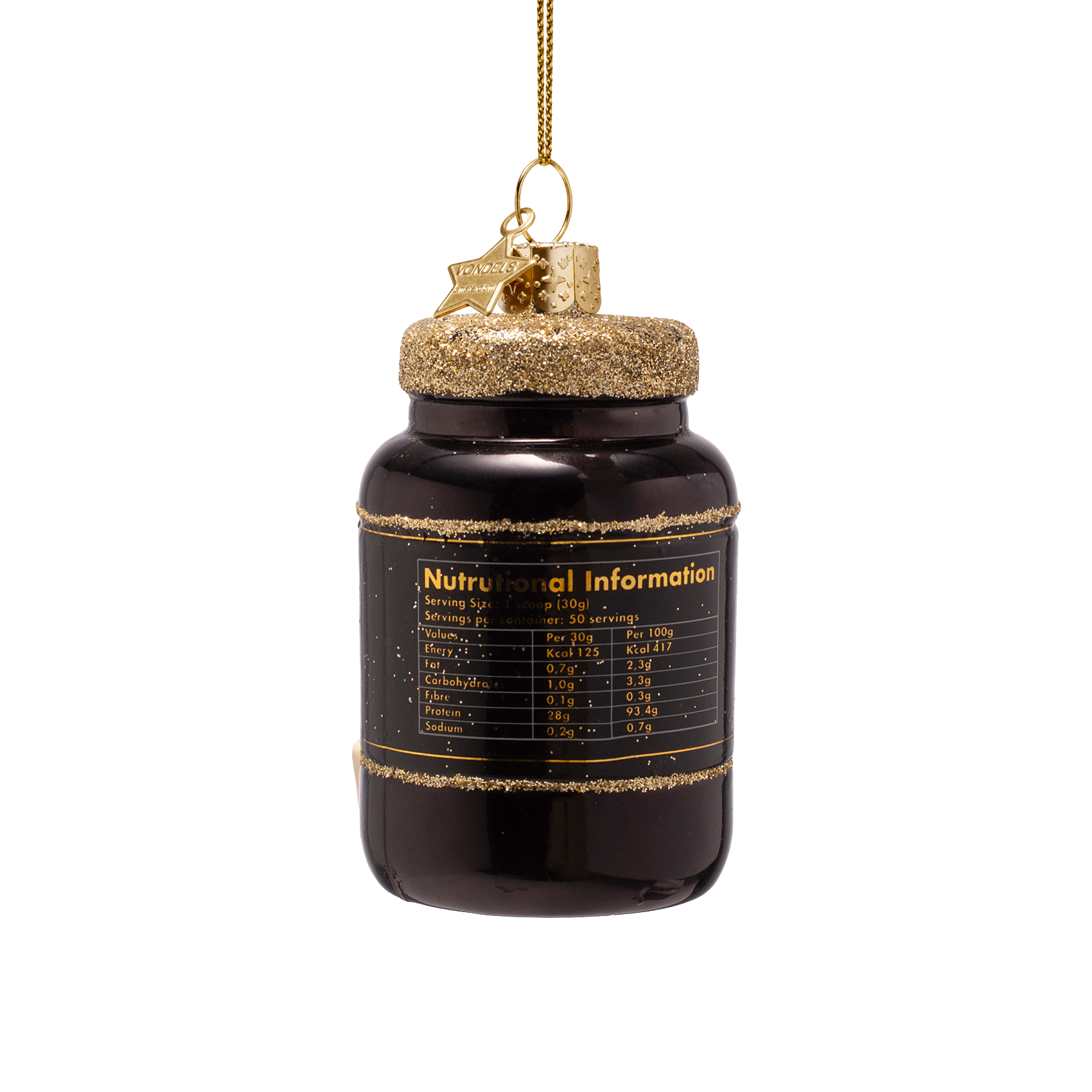 Christmas Ornament Protein Powder - Vondels