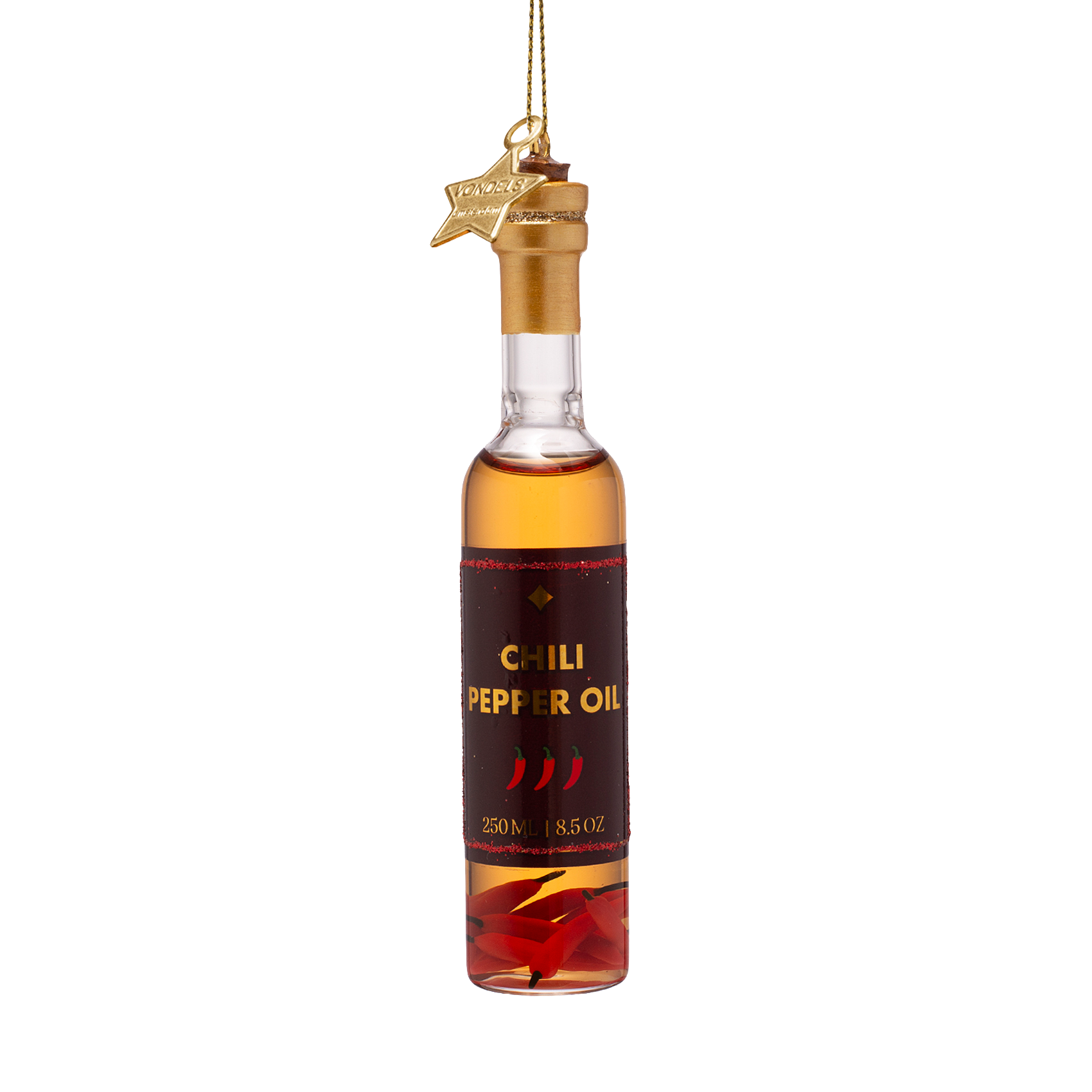 Christmas Ornament Chili Oil - Vondels