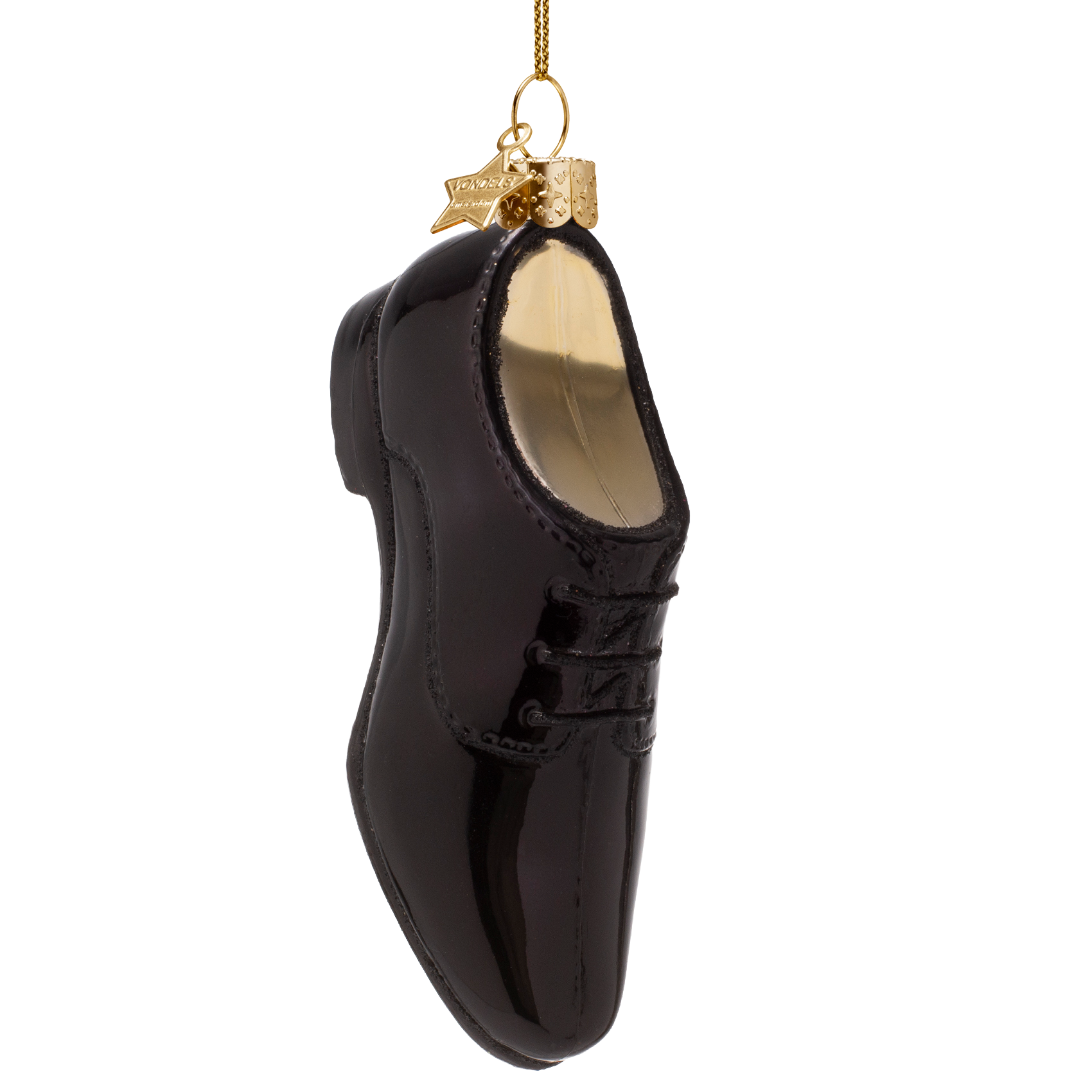 Kerst Ornament Herenschoen Zwart - Vondels