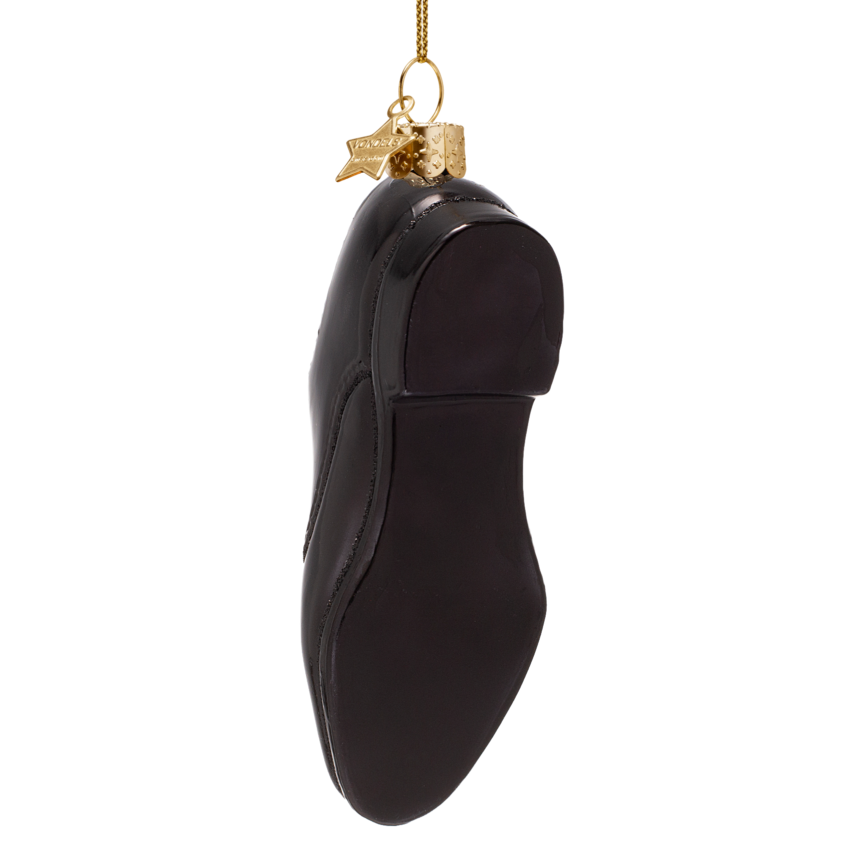 Kerst Ornament Herenschoen Zwart - Vondels