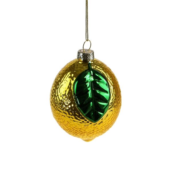 Weihnachtsschmuck Zitrone