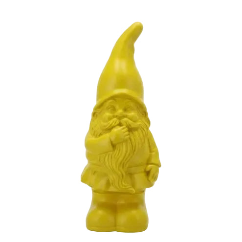 Fluitende Tuinkabouter Flirty Jasper Geel