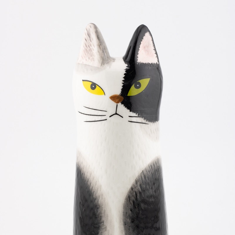 Vaasje Kat Zwart Wit - HomeBound