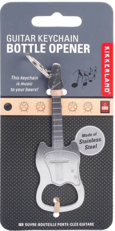 Sleutelhanger Flesopener Guitaar - Kikkerland