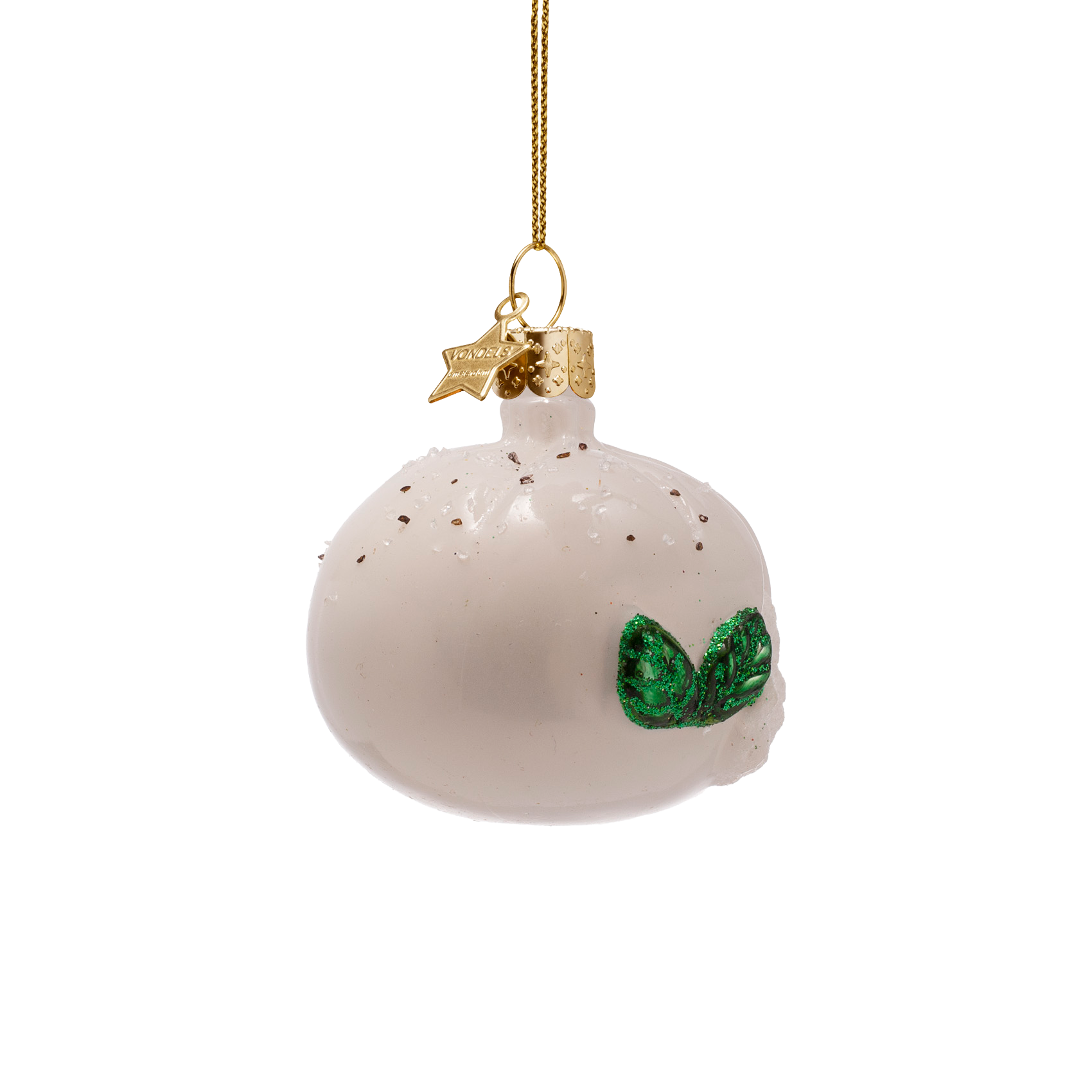 Christmas Ornament Burrata with Basil - Vondels