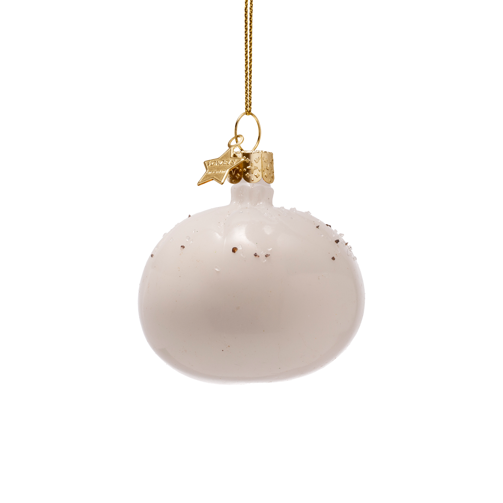 Christmas Ornament Burrata with Basil - Vondels