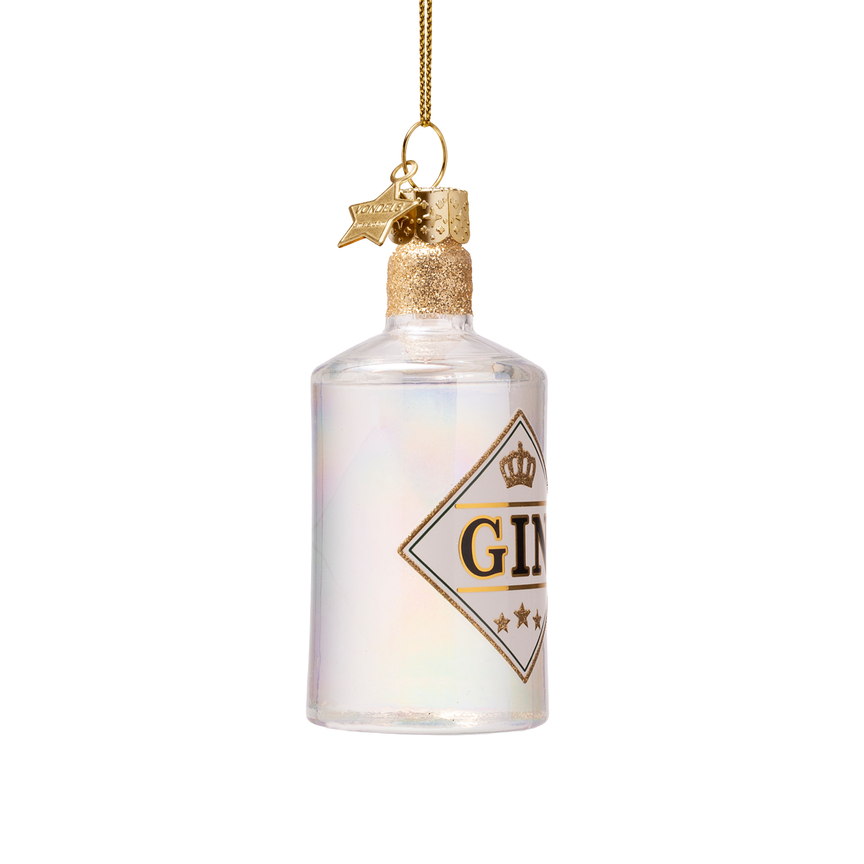 Christmas Ornament Gin Bottle - Vondels