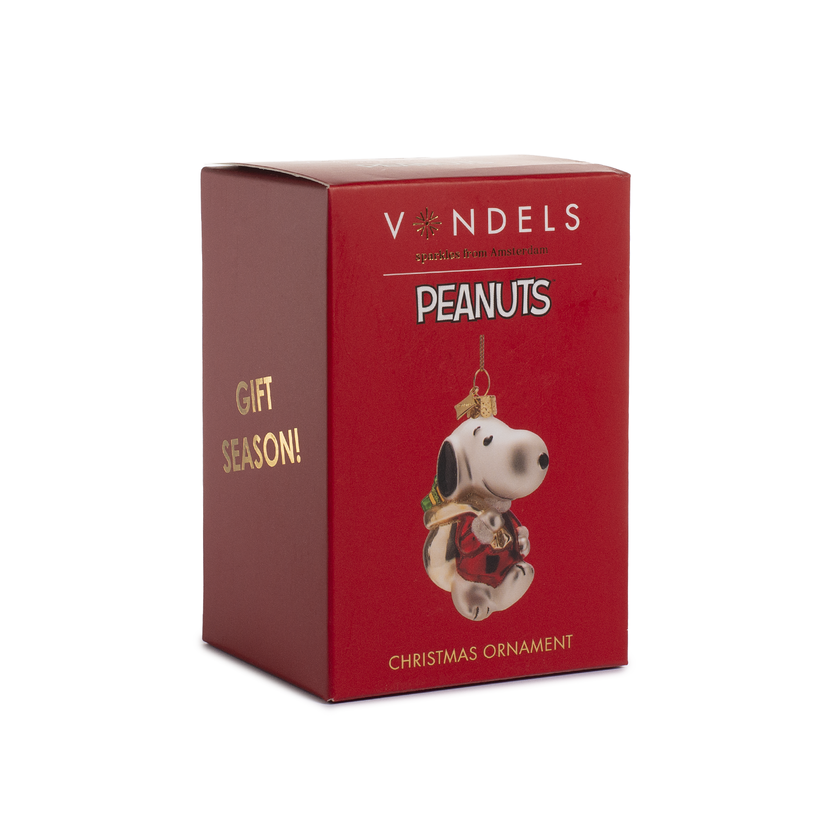 Kerst Ornament Snoopy met Cadeaus - Vondels