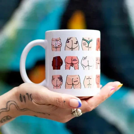 Mug Butts Tattoo - Eat Mielies