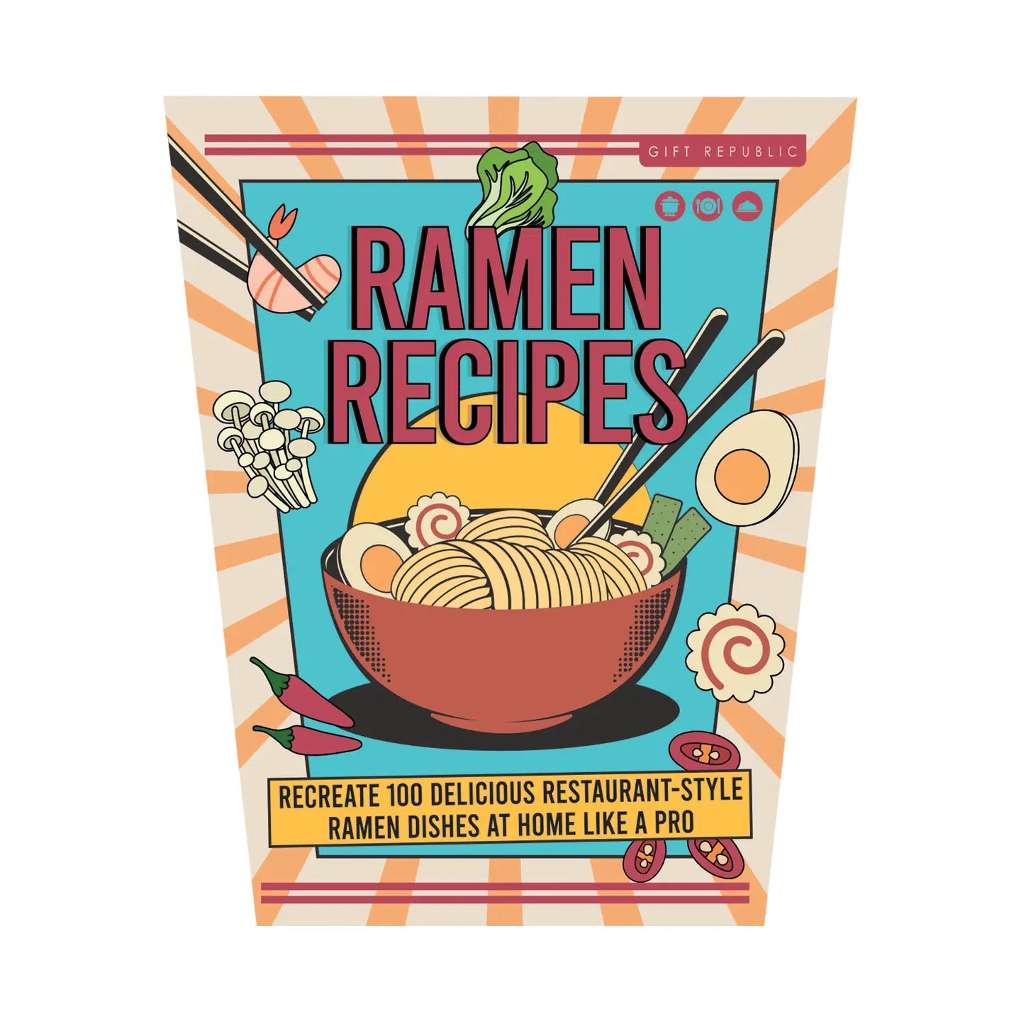 100 Ramen Recipes Cards - Gift Republic