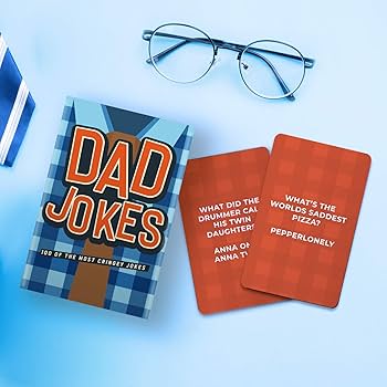 Dad Jokes Tape Measure Cards - Gift Republic