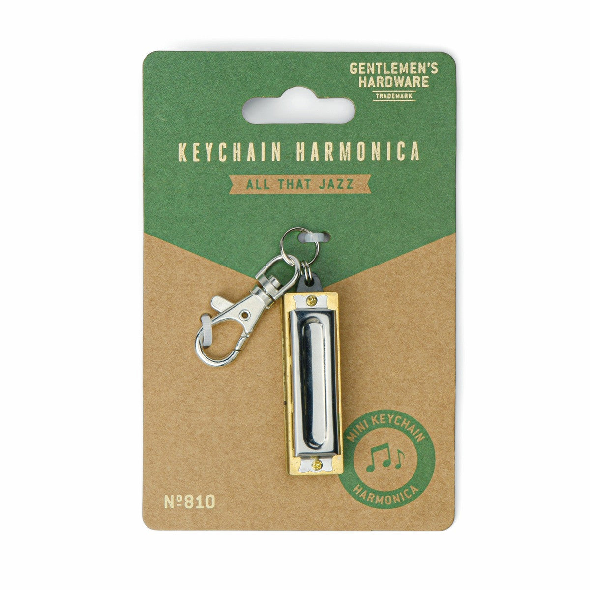Sleutelhanger Mini Harmonica - Gentlemen's Hardware