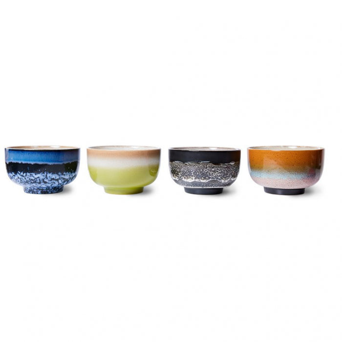 Noodlekommen Groovy (Set van 4) - HKLiving