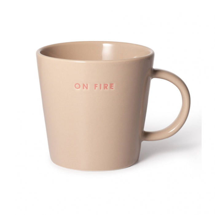 Mug Tea Cup On Fire - Vondels