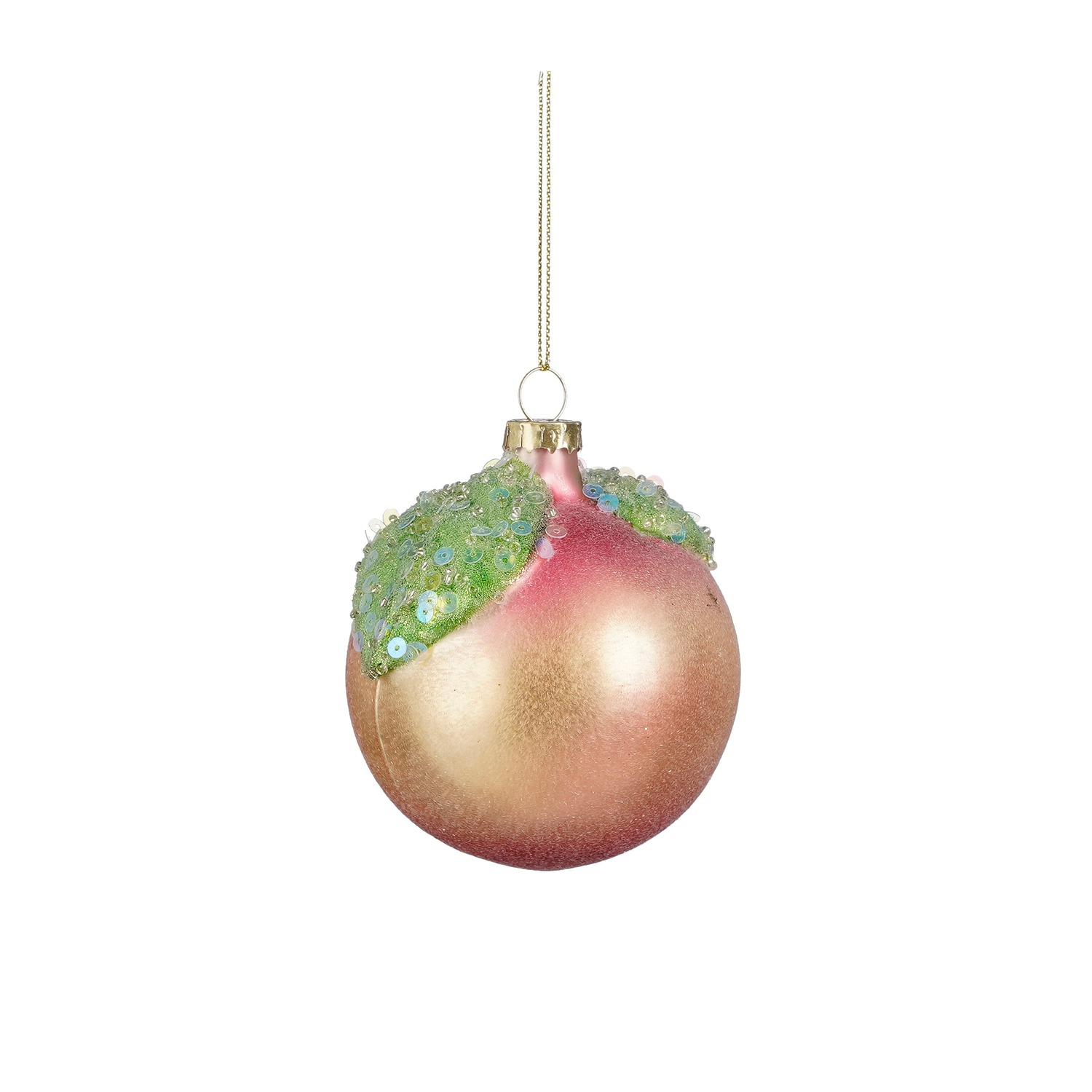 Kerst Ornament Peach