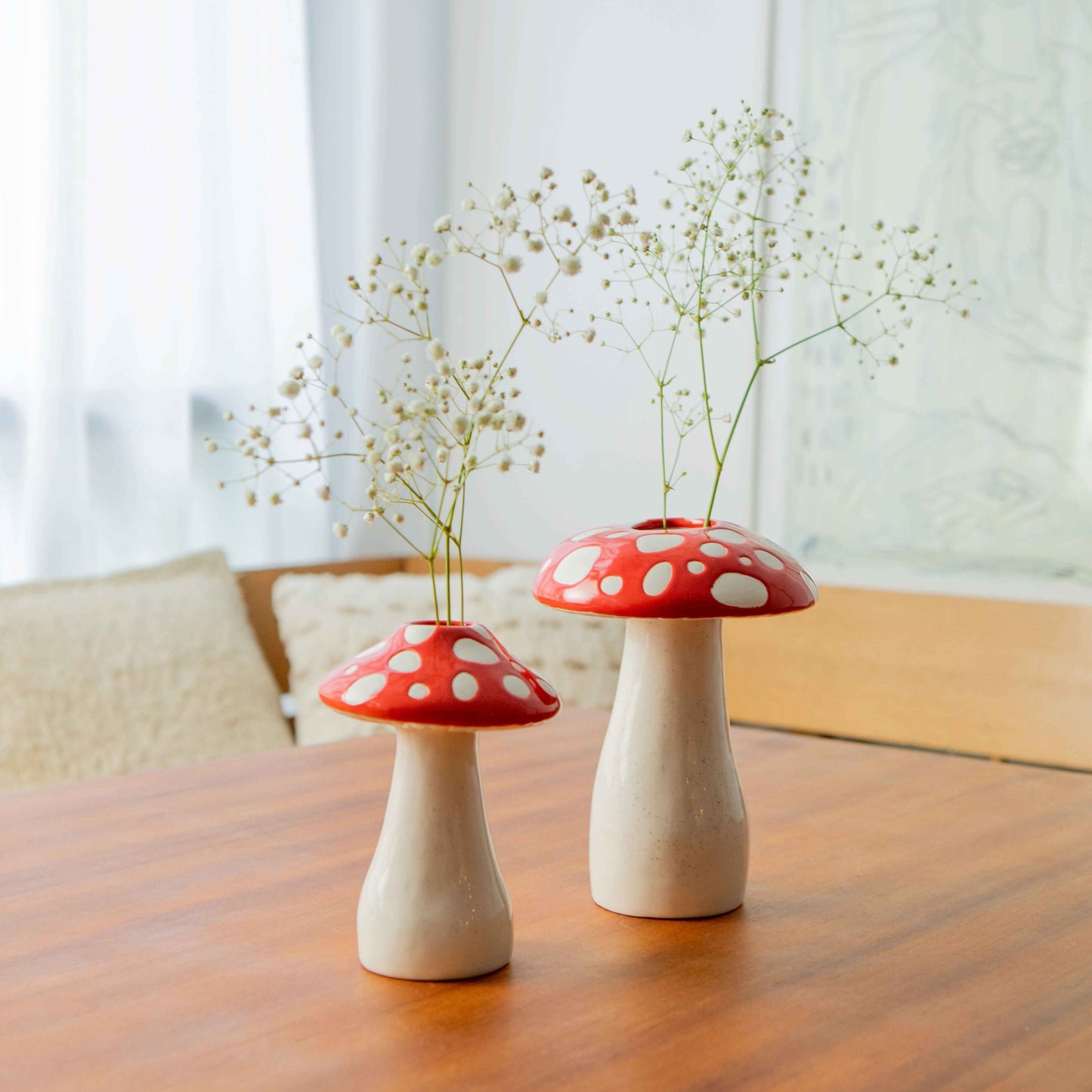 Vase Mushroom Amanita Large - Doiy