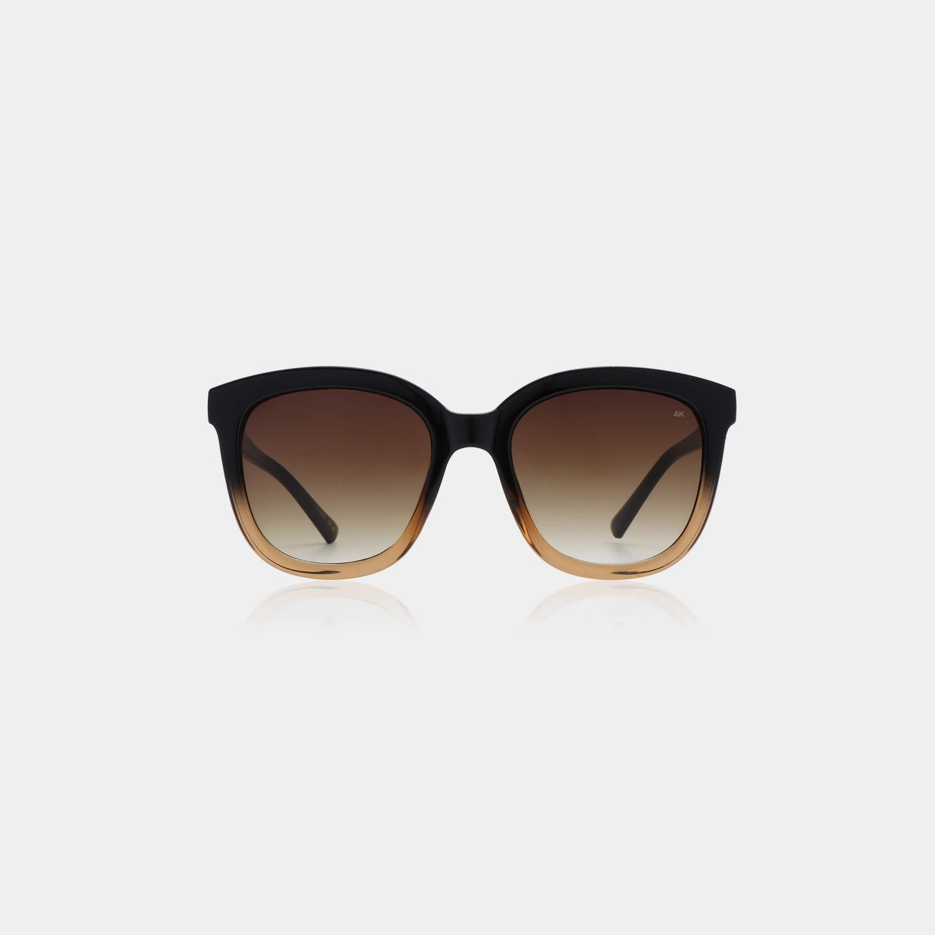 Sunglasses Billy Black Brown - A. Kjaerbede