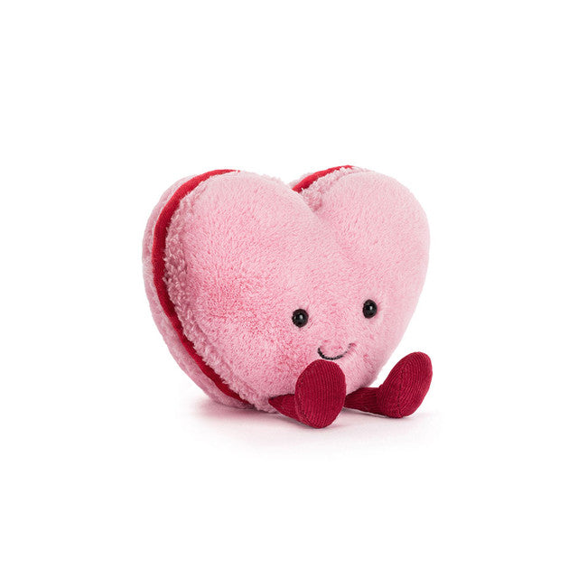 Knuffeltje Amuseables Colette Heart Macaron Pink – Jellycat
