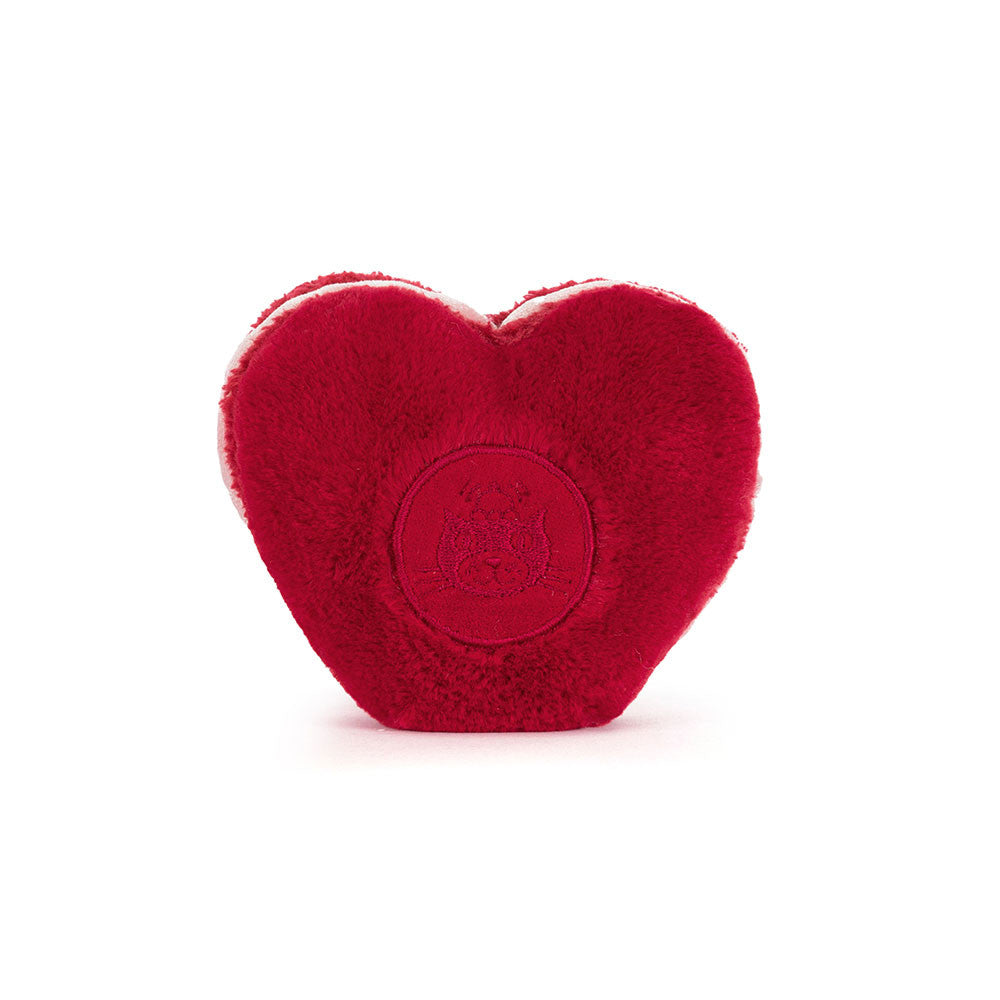 Knuffeltje Amuseables Arlette Heart Macaron Red – Jellycat