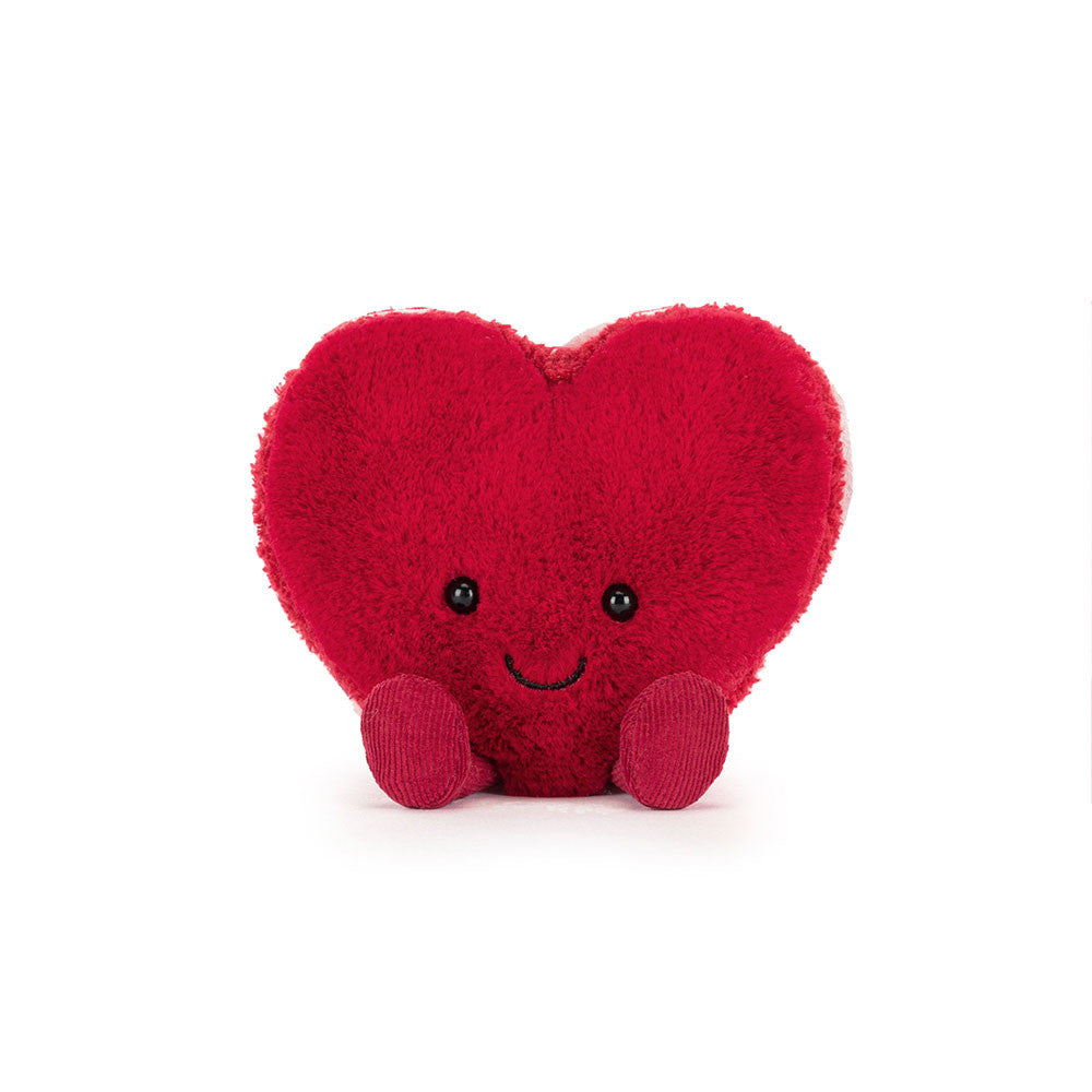Knuffeltje Amuseables Arlette Heart Macaron Red – Jellycat