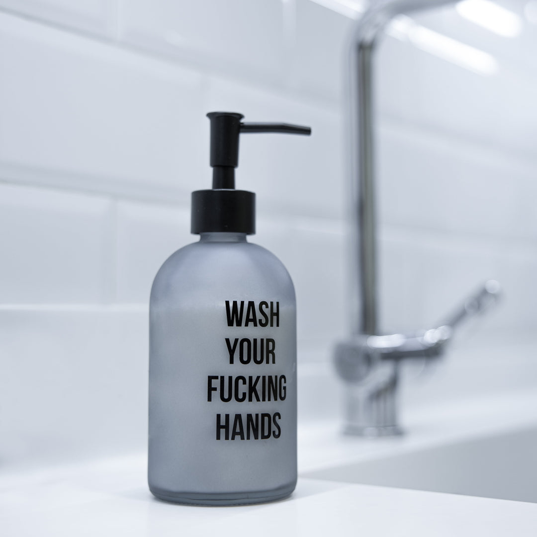 Soap dispenser Wash Your F#cking Hands - Fisura