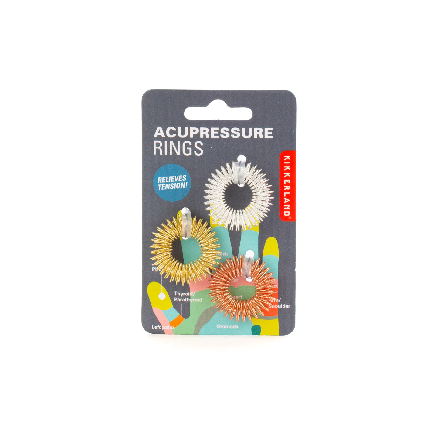 Acupressure Massage Rings - Kikkerland 