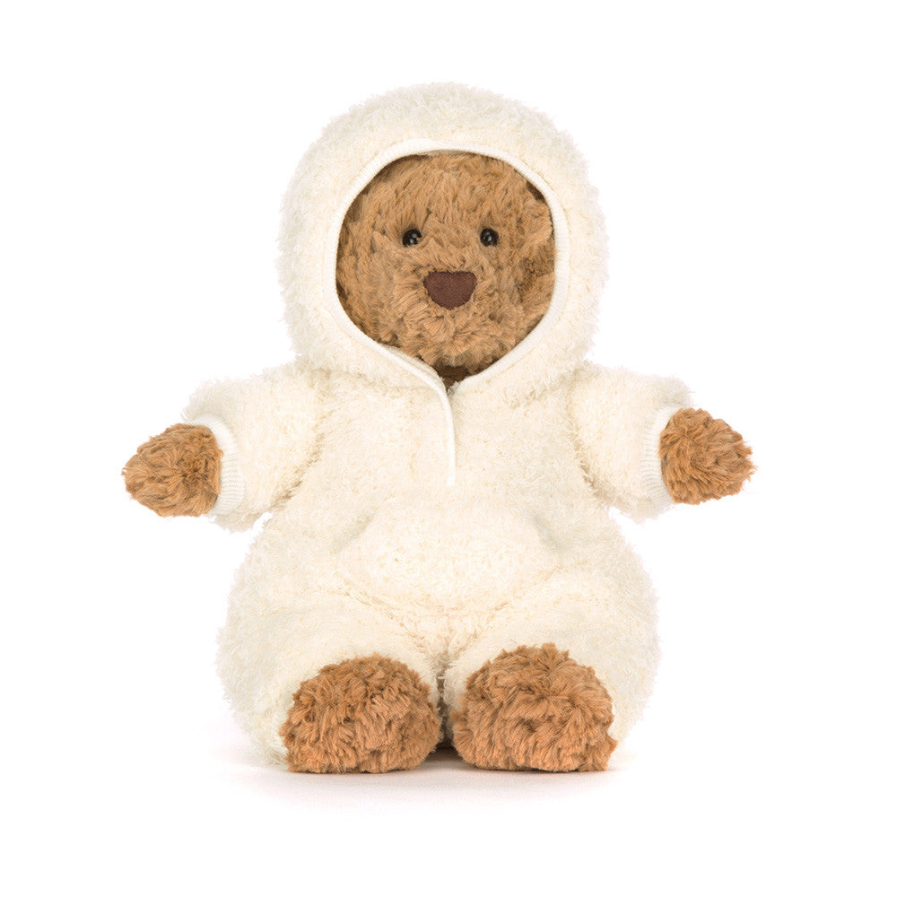 Knuffel Bartholomew Bear All in One Outfit – Jellycat