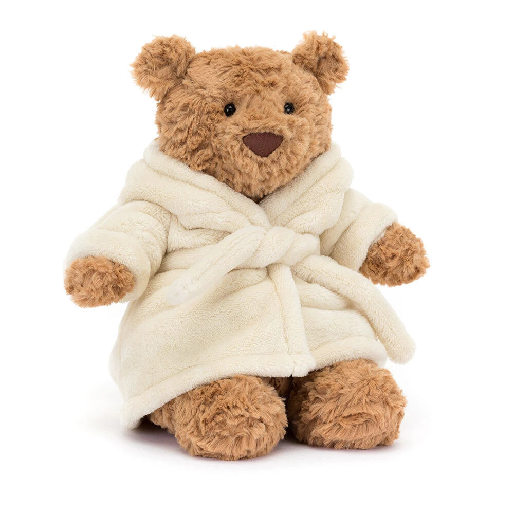 Knuffel Bartholomew Bear Bathrobe - Jellycat