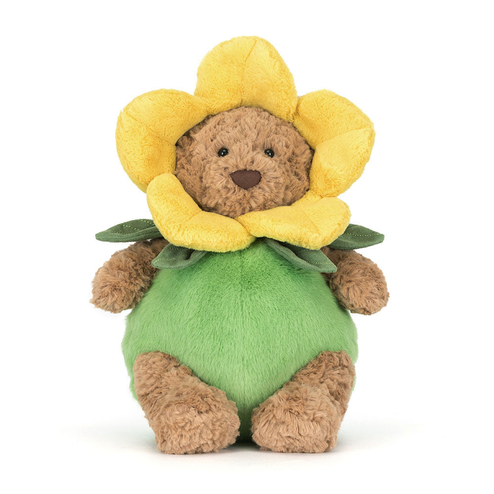 Knuffel Bartholomew Bear Daffodil Outfit – Jellycat