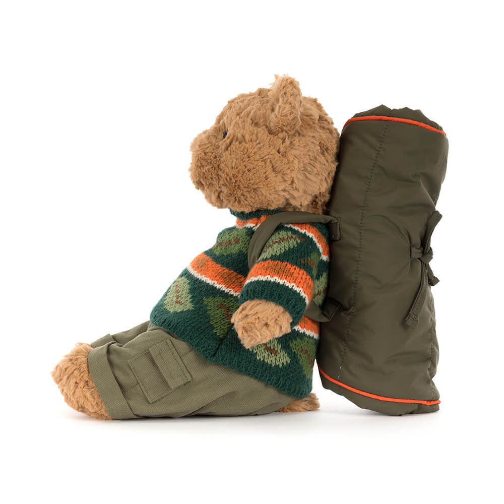 Knuffel Bartholomew Bear Hiking Outfit - Jellycat