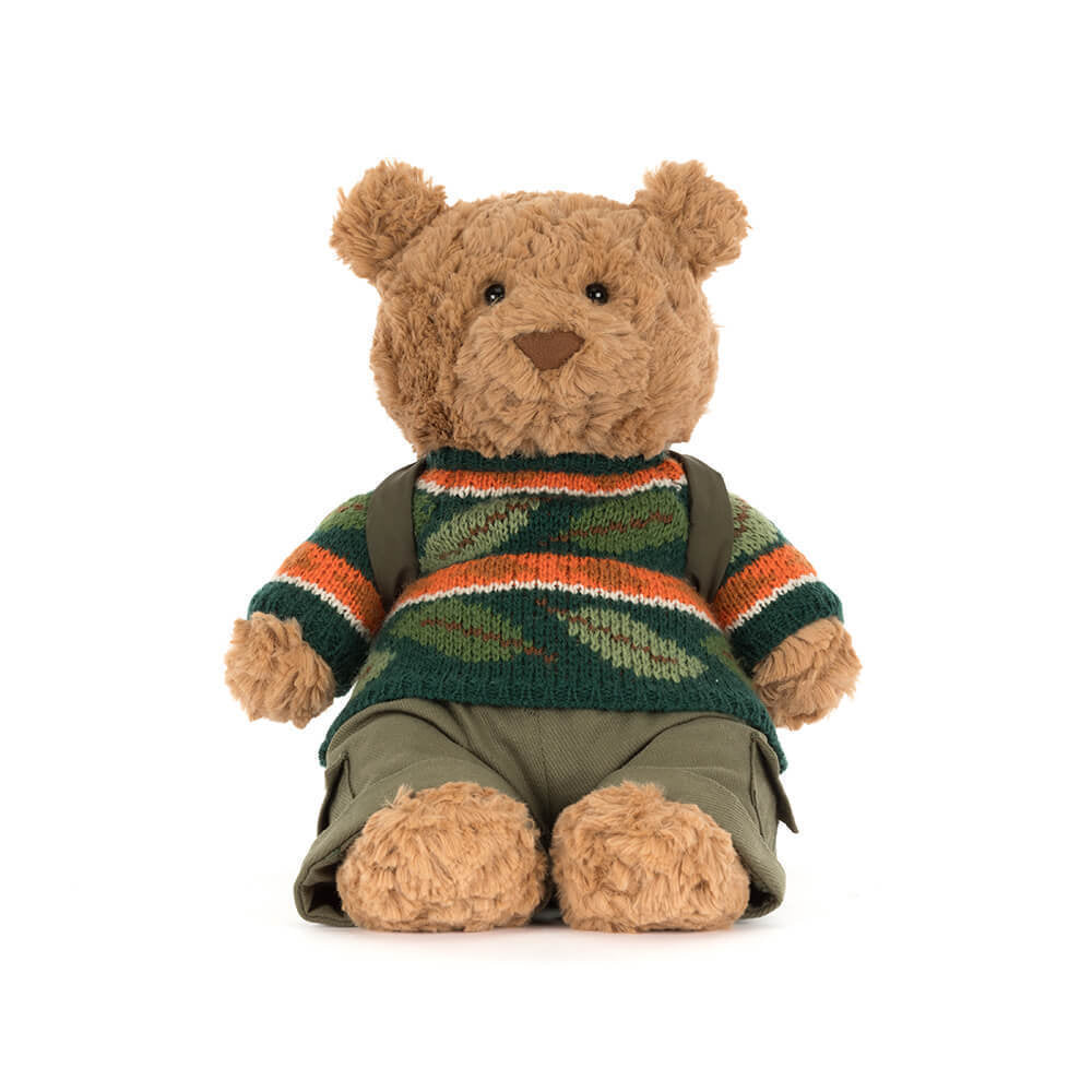 Knuffel Bartholomew Bear Hiking Outfit - Jellycat