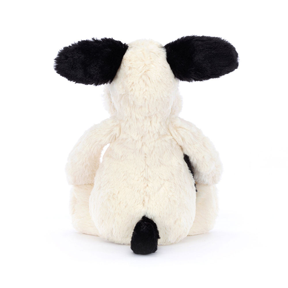 Knuffel Bashful Rufferty Black Cream Puppy - Jellycat