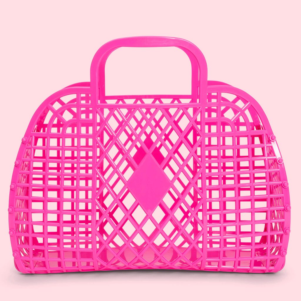 Bag Retro Basket Large - Sun Jellies
